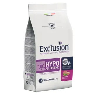Exclusion Diet Hypoallergenic Small Breed Maiale e Piselli 7 kg