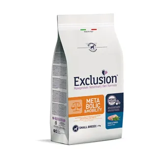 Exclusion Diet Metabolic & Mobility Small Breed Maiale e Fibre 2 kg
