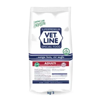Vet line cane adulto bufalo 3 kg