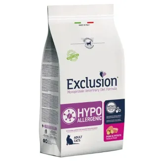 Exclusion Diet Hypoallergenic Cat Maiale e Patate 1,5 kg
