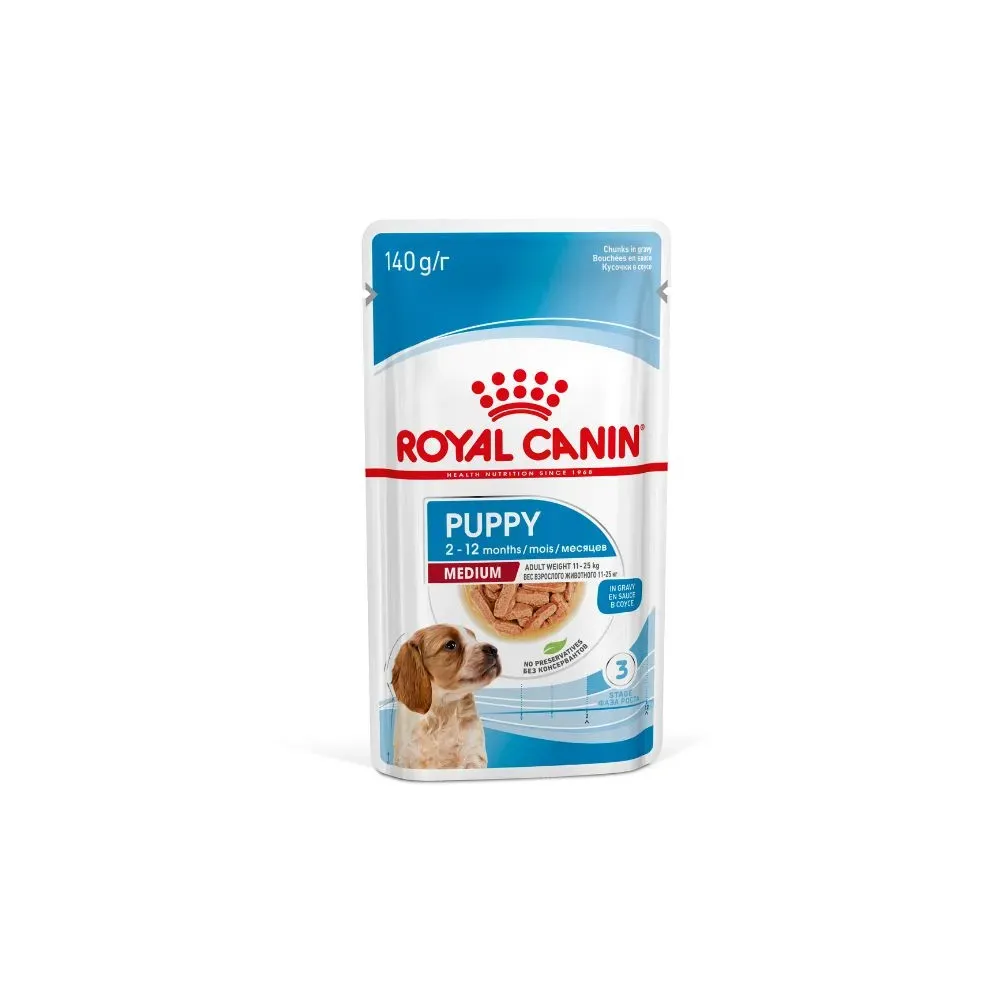 Royal Canin Puppy Medium Umido 140 gr